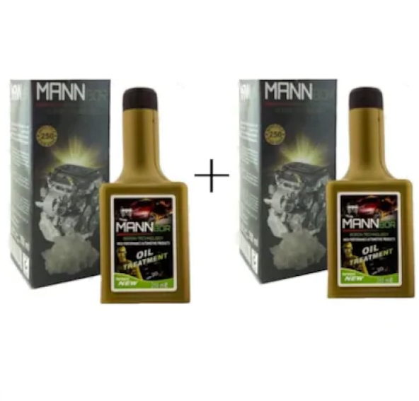 MannBor Nano Teknoloji Gold Bor Elmas Motor Yağ Katkısı 250ML 2ADET