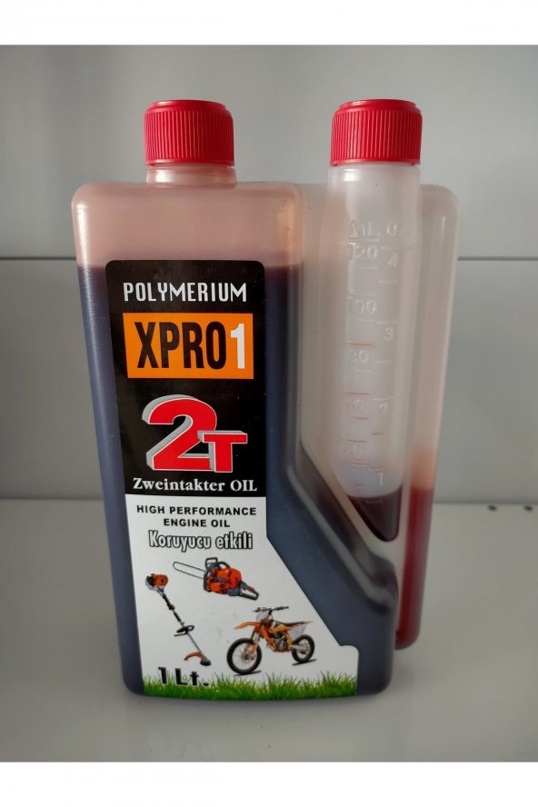 Xpro1 2 T 2 Zamanlı Motor Yağı Benzinli Testere Ve Tırpan Yağı 1 Lt