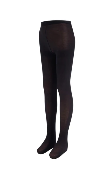 6 lı Paket Kız Çocuk Opak 40 Den Külotlu Çorap Okul Çorabı - 2