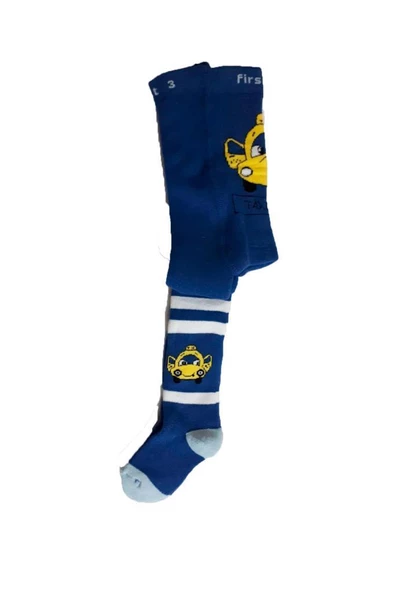 3 lü Erkek Bebek Çocuk Havlu Külotlu Çorap Kışlık Havlu Çorap 43140 - 7