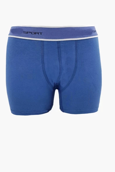 5li Erkek Pamuklu Spor Boxer Likralı Esnek Ek Ağ Parçalı Rahat - 11