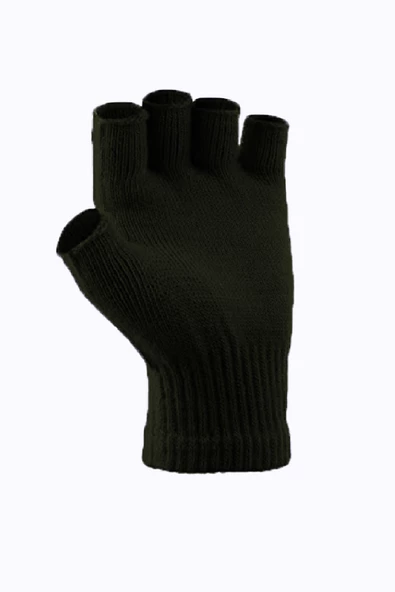 Erkek Kışlık Triko Parmaksız Eldiven Kesik Best Brand - 2
