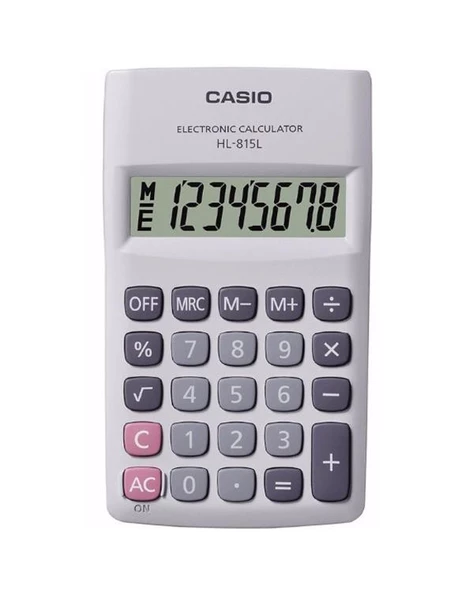 Casio HL-815L-WE Masaüstü Hesap Makinesi - 2