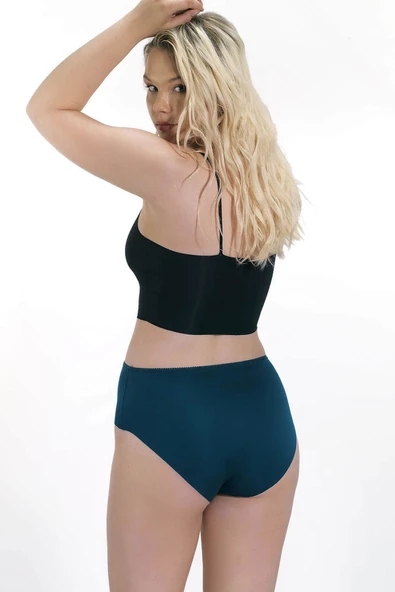 Kadın Büyük Beden Basic Külot Lazer Kesim İz Yapmaz Toparlayıcı - 7