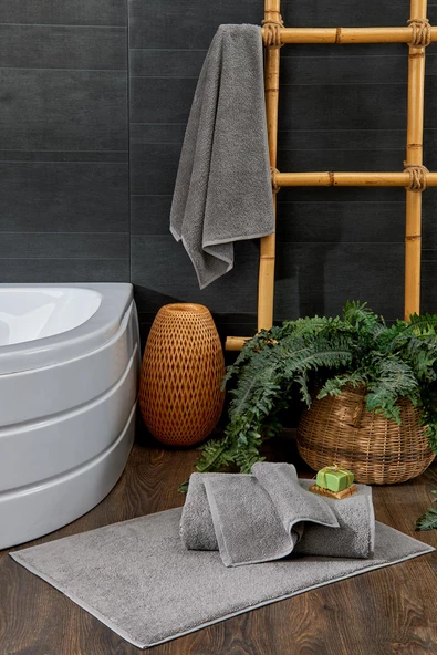 4 lü Banyo Havlu Seti - 4