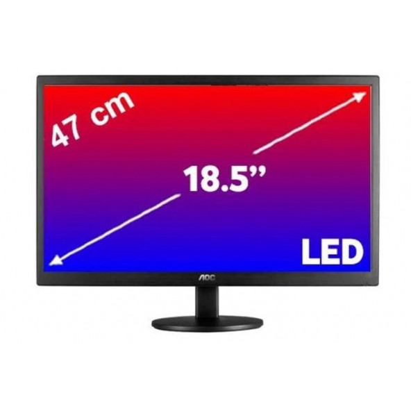 Aoc E970Swn 18.5 5Ms Analog Led Monitör 1366 X 768 YENİLENMİŞ