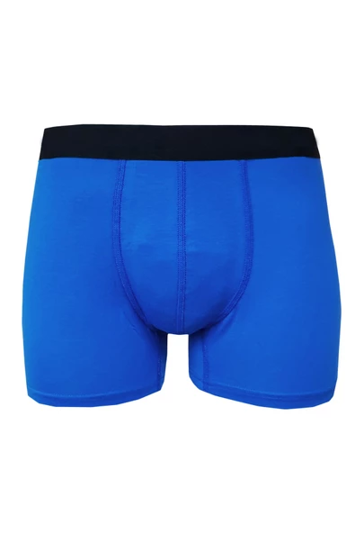 Erkek Likralı Modal Boxer Düz Pamuklu Premium Kaliteli Külot - 3
