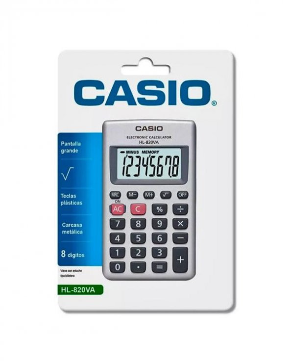 Casio HL-820VA Cep Tipi Hesap Makinesi