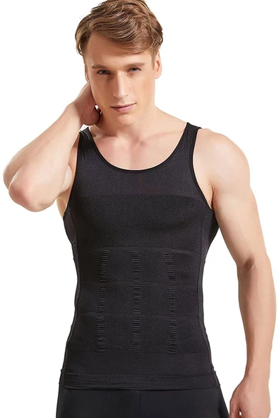 Erkek Korse Atlet Göbek Toparlayıcı İnce Gösteren 1 Beden İncel - 4