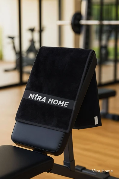 Mira Home Spor Havlusu Fitness Yumuşak Sporcu Havlu %100 Pamuklu 30x100 Cm - 3