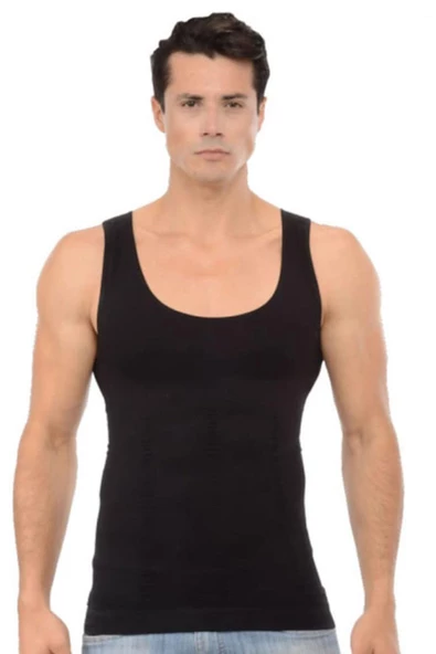 Form Fit  Erkek Korse Atlet Tipi Toparlayıcı Göbek İçin İncelten - 4