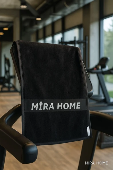 Mira Home Spor Havlusu Fitness Yumuşak Sporcu Havlu %100 Pamuklu 30x100 Cm