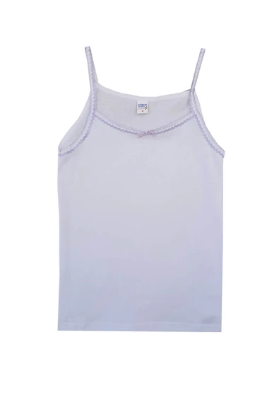 Seher İp Askılı Kız Çocuk Pamuklu Atlet 12 li Paket SH048 - 6