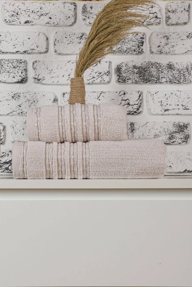 Mira Home Banyo Havlu Seti 2 li Banyo Havlu Takımı Soft Pamuklu Great - 2