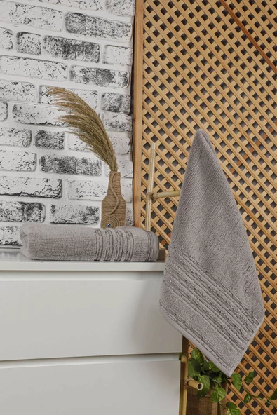 Mira Home Banyo Havlu Seti 2 li Banyo Havlu Takımı Soft Pamuklu Great - 7