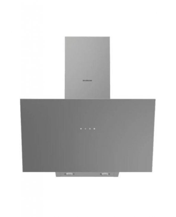 Silverline Gri Cam Ankastre Set 3481 Flam Davlumbaz - CS5335S01 Ocak - BO65E4S01 Gri Fırın - Resim 2