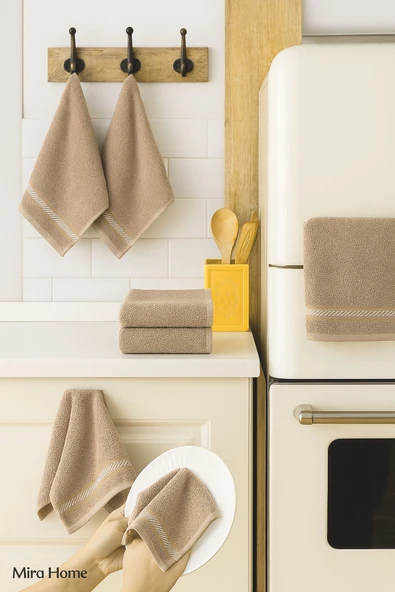 4 lü Mutfak Kurulama Havlusu Bezi 30X30 Cm - 3