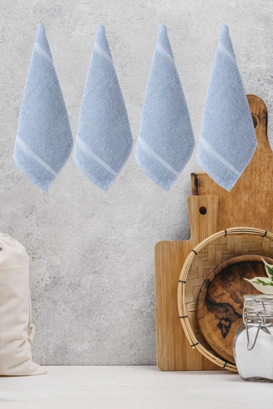 4 lü Mutfak Kurulama Havlusu Bezi 30X30 Cm - 11