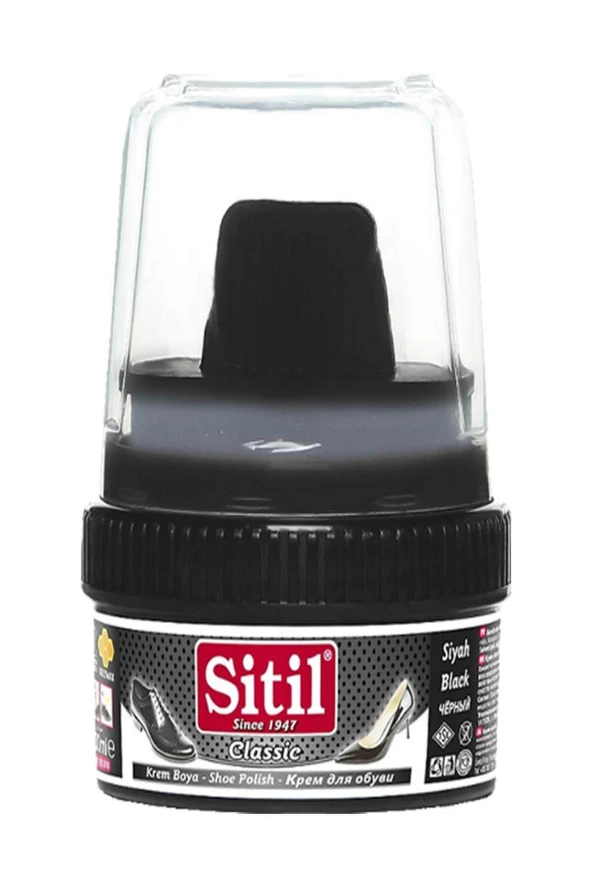 Sitil Classic Krem Boya Siyah 50 ml