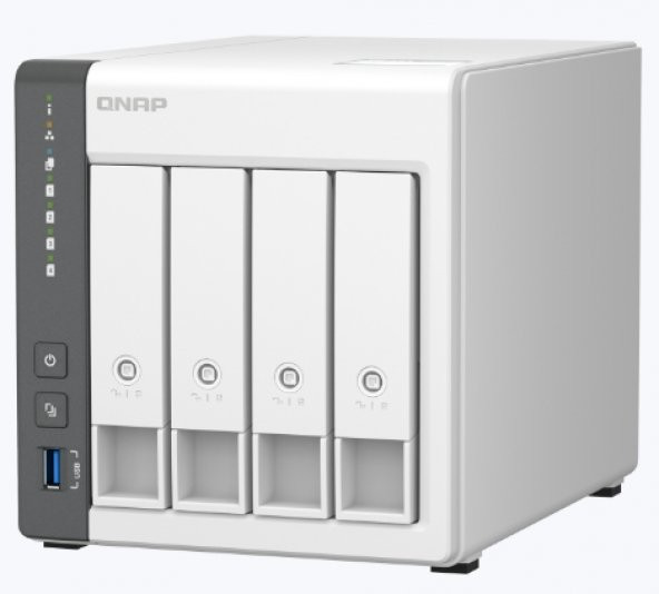QNAP TS-433-4GB NAS KAYIT CİHAZI (4GB RAM) (4 Disk Yuvalı) (Tower-Masa Tipi) - 5