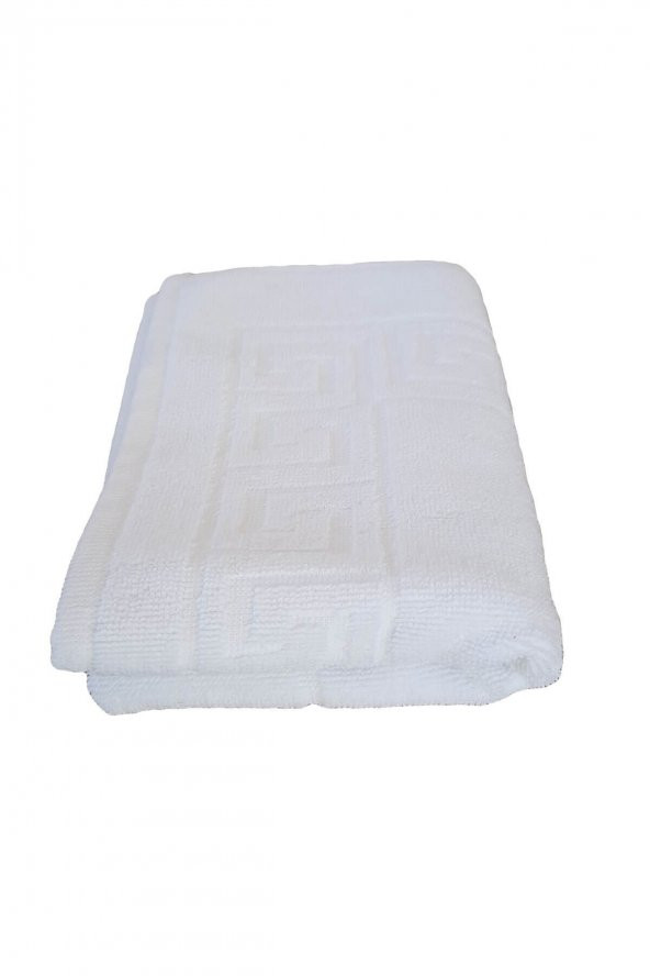 6 lı Ayak İzli Banyo Paspas Pamuklu Ayak Havlusu 50x70 Cm - 5