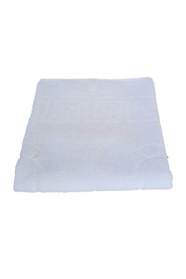 6 lı Ayak İzli Banyo Paspas Pamuklu Ayak Havlusu 50x70 Cm - 7