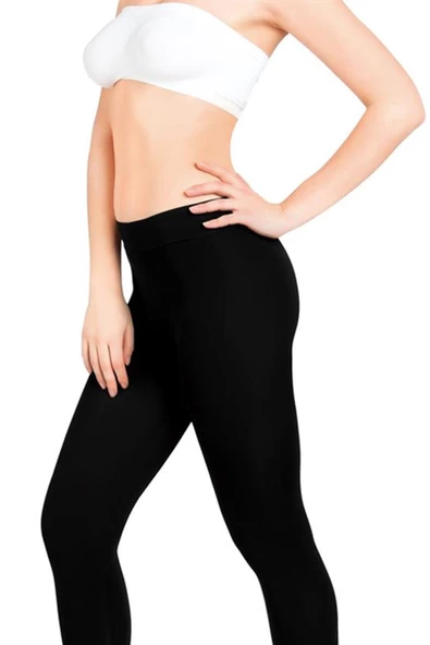 Elite Life Kadın Seamless İz Yapmaz Düz Tayt - 2