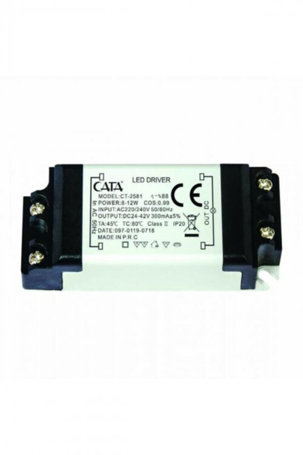 - Ct-2581 Led Armatür Driver 8-12w