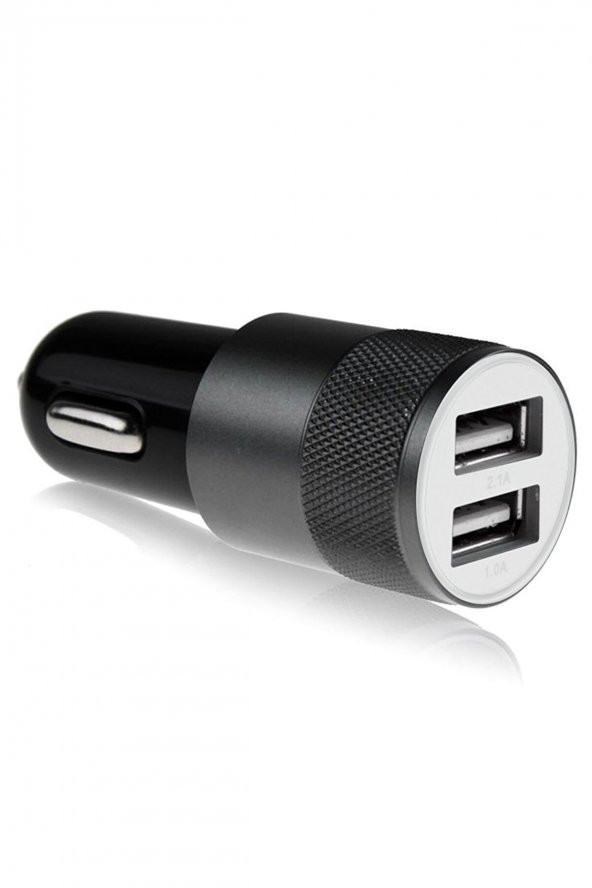 Samsung Uyumlu Araç Içi Çakmaklık Şarj Aleti Usb Girişli - Araç Içi Çakmaklık Şarj 2li - 2