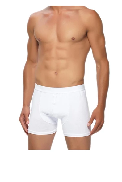 Gümüş İç Giyim Likralı Erkek Boxer Külot 6 Lı Paket - 3