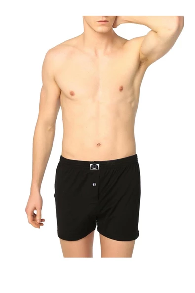 Gümüş İç Giyim Düğmeli Erkek Boxer 6 Lı Paket - 2