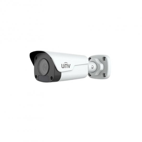 Uniview IPC2124LB-SF28KM-G 4mp 2.8mm Sabit Lens H.265+ IR Bullet IP Kamera