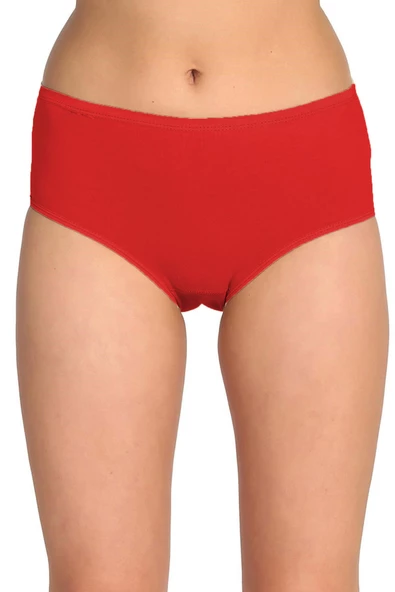 12li Kadın Likralı Bato Külot Yüksekbel Pamuklu Rahat Yumuşak - 9