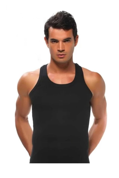 Gümüş İç Giyim Erkek Pamuklu Spor Rambo Atlet 3lü Paket - 2