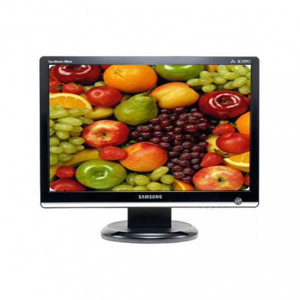 Samsung SyncMaster 206NW 20" 2 MS 1680 x 1050 TFT LCD Monitör (Teşhir)