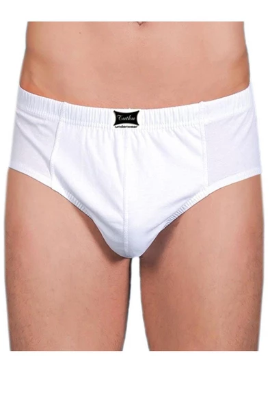 Tutku İç Giyim Pamuklu Erkek Slip Külot  Don 12 Li Paket - 2