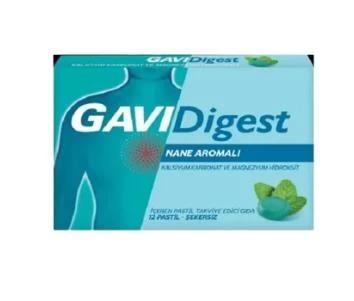 Gavidigest Nane Aromalı Şekersiz 12 Pastil