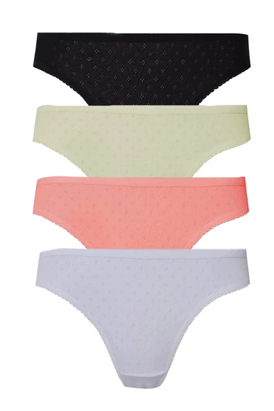 4lü Kadın Jakarlı Bikini Külot Esnek Rahat Kaliteli Sofia - 2