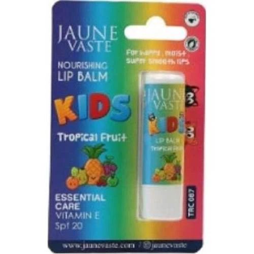 Jaune vaste lip balm kids tropikal meyveli dudak kremi