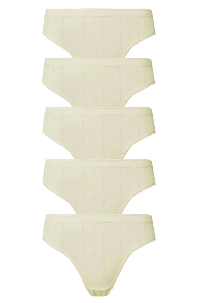 5li Kadın Jakarlı Bikini Klimalı Kaliteli Ekonomik Yumuşak - 2