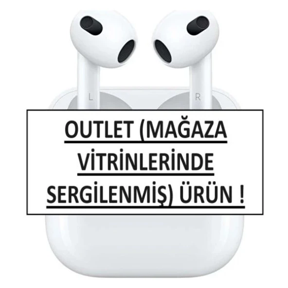 Apple AirPods (3. nesil) ve Lightning Şarj Kutusu Bluetooth Kulaklık MPNY3TU/A