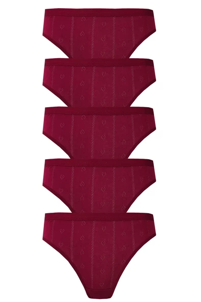 5li Kadın Jakarlı Bikini Klimalı Kaliteli Ekonomik Yumuşak - 3