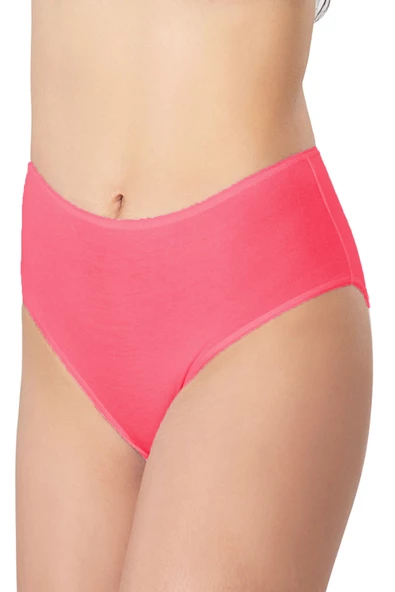 Kadın Büyük Beden Bikini Yüksek Bel Pamuklu Külot Ekonomik - 8