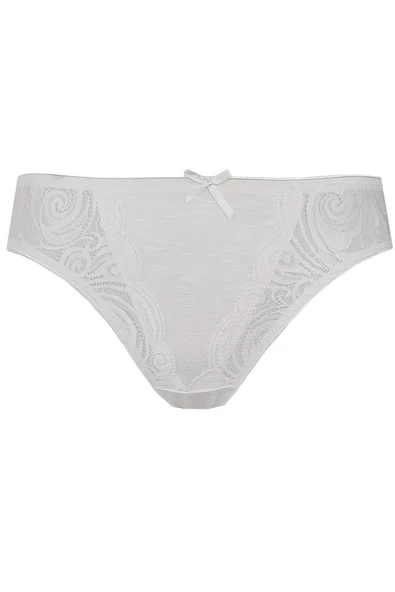 Kadın Dantel Detaylı Özel Doku Bikini Külot Viskon Rahat - 8