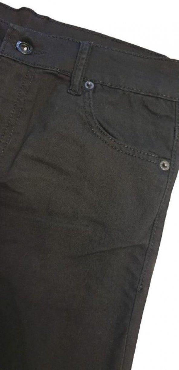 Likralı Yüksek Bel Pantolon - 4