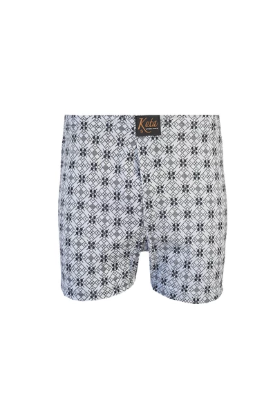 Kota 6lı Erkek Empirme Boxer Rahat Penye Pamuklu İç Çamaşırı - 7