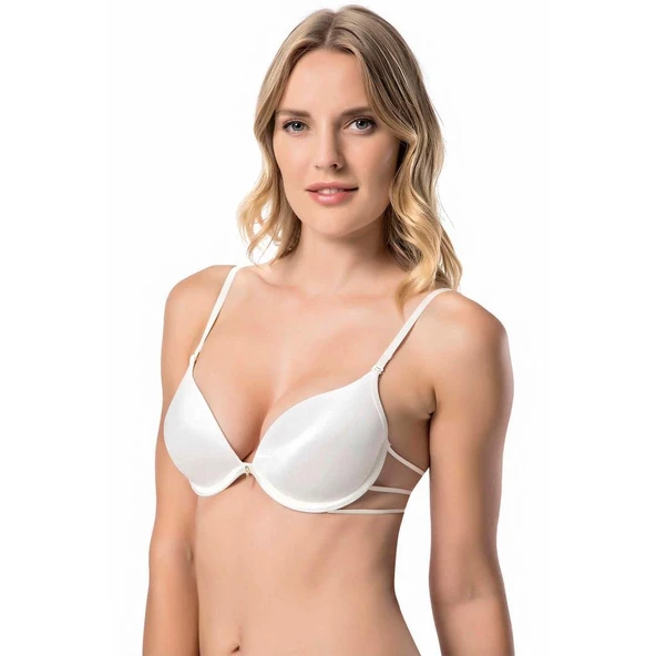 Le Jardin 7006 Roberta Taşlı Mikro Dolgusuz Desteksiz Sütyen - 6