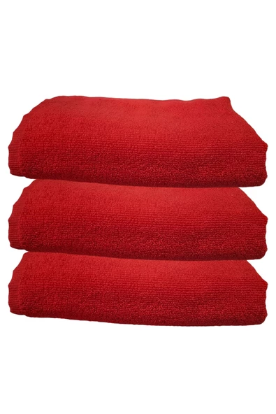 3 Lü Paket Kuaför Havlusu Boya Tutmayan Mikrofiber Saç Havlusu 50x90 Cm - 2