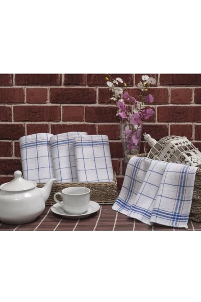 5 li Mutfak Kurulama Bezi Alman Peçetesi 100 Pamuklu - 5