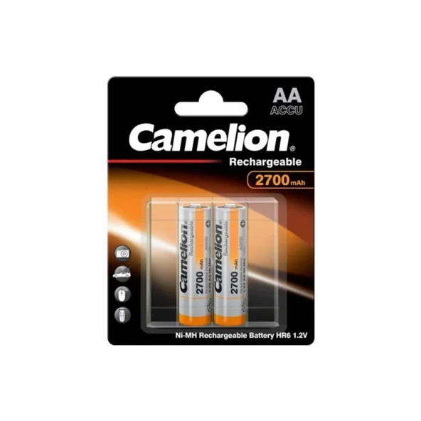 CAMELION Şarjlı Pil AA Kalem 2700 Mah Ni-Mh 2Li Paket